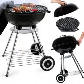  Elektromet faszén grill 43,5 x 43,5 cm