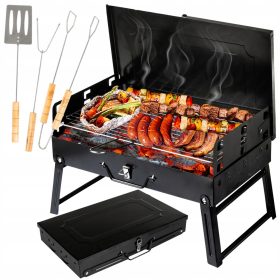  Ötcsillagos Grill&Chill Faszén Grill 42 x 25 cm