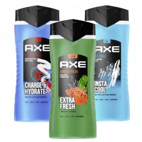    AXE JUNGLE FRESH + MÁSNAPOSSÁG + EPIC FRESH TUHASZGÉL SZETT 3x 400 ml