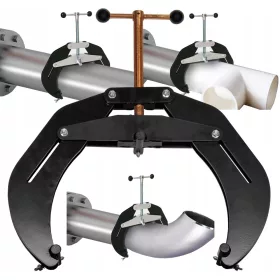   Pozícionáló központosító bilincs 125 - 305 mm-es WPC-12 csövekhez