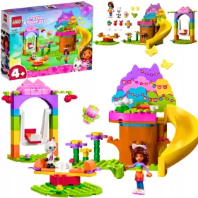    Gabi's Cat House LEGO Fairy GABBY'S DOLLHOUSE GARDEN PARTY kockák