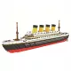 NAGY HAJÓ SZETT RMS TITANIC BLOCKS 3800 ELEMEK