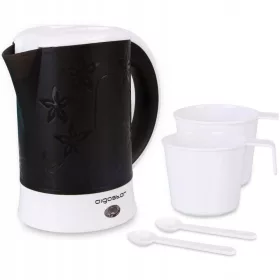    Aigostar Cooltravel 30JQL elektromos vízforraló 650 W 0,6 l fekete