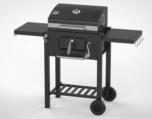  SZÉN GRILL BBQ KERTI BURKOLAT HAMU TÉP FORGAT