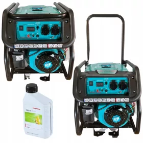   Hordozható egyfázisú PowerAge 5000 W-os benzines generátor