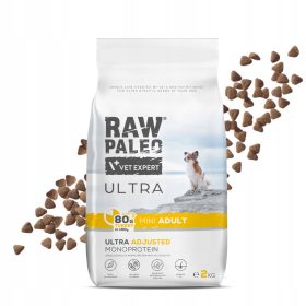    RAW PALEO ULTRA TURKEY ADULT MINI 2kg pulyka szárazeledel kistestű kutyáknak