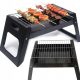 ÖSSZEHAJTHATÓ GRILL KEMPING HORDOZHATÓ KERTI SZÉN BBQ ACÉL