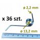  36 db fogak karmok rugók WOLF MTD OPTIMA 35 VO, 38 VO bordázó