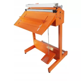   LÁBALAPÚ FILMLEGÉSÍTŐ 60cm-ES KÉSEL ACÉL FÓLIUMÚJ TÁSKAHÁZ