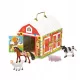  Dollhouse Melissa & Doug Fapajta állatokkal 26,5 cm