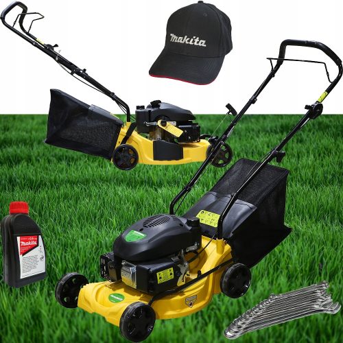  Benzines fűnyíró kosaras Forester 139 cm³ kapacitással kosár 40 l, vágási szélesség 41 cm