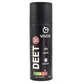    VACO STRONG 30 permet kullancsok, szúnyogok és szúnyogok ellen DEET 30% + Citrodiol - 170 ml