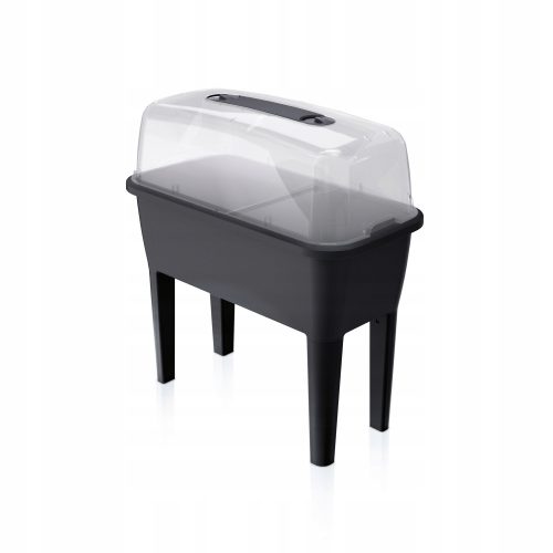  Prosperplast virágcserép 77 cm x 38,7 x 82 cm fekete műanyag