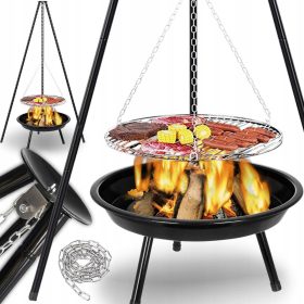  STAZER faszén grill 49 x 49 cm