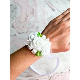    Communion Hand Decoration Communion karkötő Corsair koszorúslányoknak White Roses