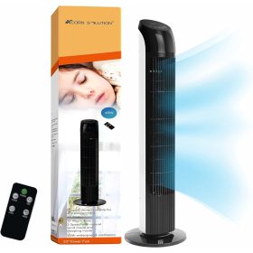  Acorn Prado RC oszlopventilátor, fekete