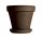  Cermax virágcserép 24 cm x 24 x 21 cm átmérője 24 cm natúr kerámia, barna és bézs árnyalatai, szürke és ezüst árnyalatai