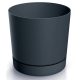  Prosperplast virágcserép 35 cm x 35 x 32 cm átmérő 35 cm műanyag fekete, grafit
