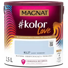  Magnat latex falfesték 2,5 l Világoskék Matt