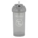  Twistshake bögre szívószállal, 360 ml, szürke