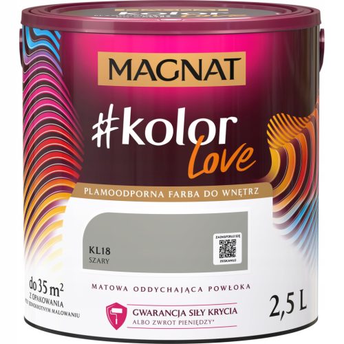  MAGNAT Latex festék #kolorLove szürke 2,5l