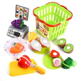    GYÜMÖLCS ÉS ZÖLDSÉG KÉSZLET tépőzáras kosárba vágáshoz 1542