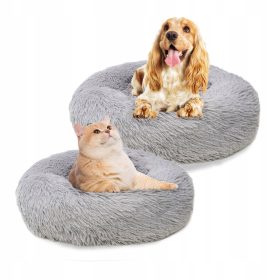    Unizoo kutya felfújható csónak árnyalatok szürke 60 cm x 60 cm