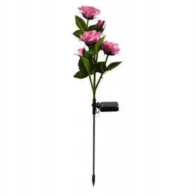    Kerti fali lámpa többszínű Pink napelemes gyeplámpa 1 W