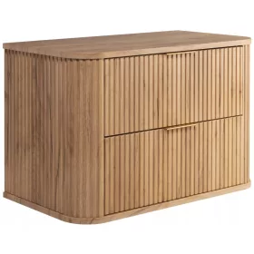    Lazienkov szekrény a mosogató alatt REFLECTED tölgy akasztó 80 ovális frontok