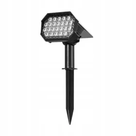    Eco Power Energy beágyazott napelemes lámpa, fekete, 27,9 cm, 1 db.