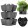  Prosperplast virágcserép 29,5 cm x 29,5 x 30 cm átmérő 10 cm műanyag fehér