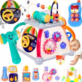    Oktatási kocka, interaktív szenzoros multikocka, hangválogató