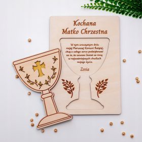    SZENT ÁLDOZÁS Köszönjük a keresztszülők fakártyáját ÚJDONSÁG