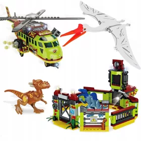   Építőelemek Jurassic Park Dinosaurs Jungle Pterodactyl 582 db
