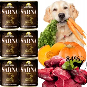    Kraina Radolin Sarna 400g nedves táp túlérzékeny allergiásoknak