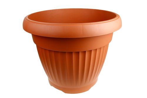  Prosperplast virágcserép 55 cm x 55 x 43 cm átmérő 55 cm műanyag barna és bézs árnyalatok