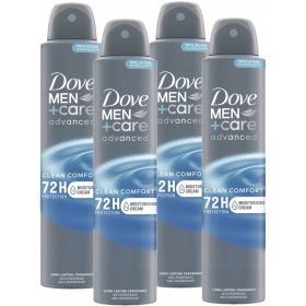  Dove Men+Care Clean Comfort izzadásgátló spray 4x200 ml