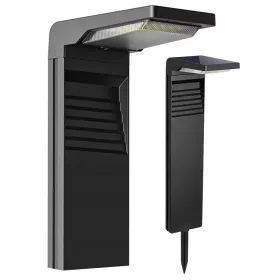    Téglalap alakú SuperLED világítóoszlop, integrált LED-forrás, 57,3 cm, fekete