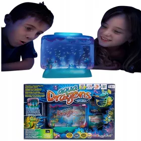    World Alive Aqua Dragons Underwater World Deep Sea Habitat szett LED lámpákkal