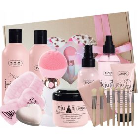    ZIAJA JEJU RÓZSASZÍN AJÁNDÉKKÉSZLET TIHANAKNAK dekoratív csomagolásban