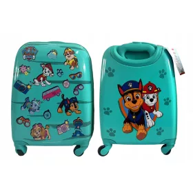    Gyermek bőrönd Paw Patrol Nickelodeon 32 l Zöld árnyalatú, tarka