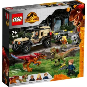    LEGO Jurassic World 76951 Pyroraptor és Dilophosaurus Transport