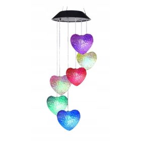    KÜLTÉRI KERTI KOSZTÁNY NAPELEMES SZÍV ALAKÚ LÁMPÁKHOZ