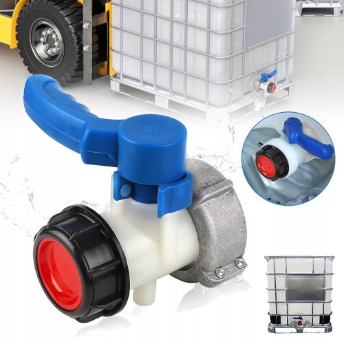 LEPKESZELEP KAPCSOLÓ KIMENETI FAP MAUZER TARTÁLYVAL IBC DDN50 75MM