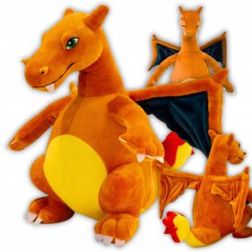    Mascot plüss Pokemon Charizard 30 cm narancssárga sárkány