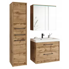    Fürdőszobabútor garnitúra mosdóval és tükörrel Canada Wotan