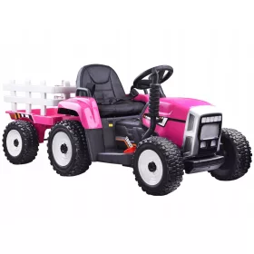    Akkumulátoros traktor pótkocsival + PA0242 távirányító