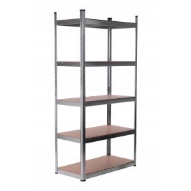    PSB fém raktári állvány 180 x 90 x 45 cm max 175 kg polconként