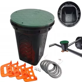    Szennyvíztisztító telep szivárgó vízelvezetéssel, 1 kamrás, 35 literes