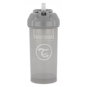  TWISTSHAKE EZÜST BÖGRE SZALMÁVAL 360ML SZÜRKE